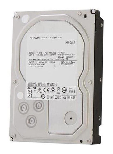 Hitachi Deskstar H3D30006472S 3TB 7200rpm SATA 6Gbps 3.5in Hard Drive
