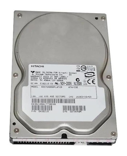 Hitachi HIR0S02861 2TB 7200rpm SATA 3Gbps 3.5in Hard Drive