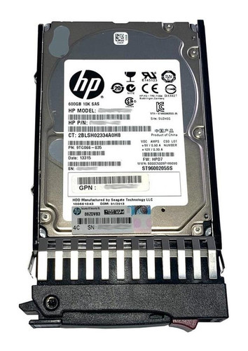 HP 714352-001 600GB 10000rpm SAS 6Gbps 2.5in Hard Drive