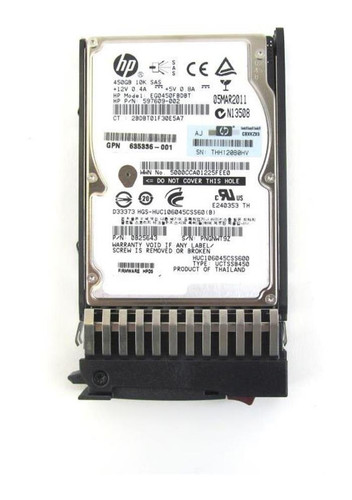 HP 581320-001 450GB 10000rpm SAS 6Gbps 2.5in Hard Drive