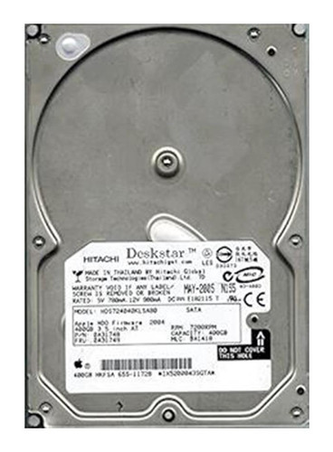 Hitachi Deskstar 0A31203 400GB 7200rpm SATA 1.5Gbps 3.5in Hard Drive