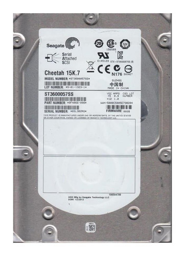 Seagate Cheetah ST600057FC 600GB 15000rpm Fibre Channel 4Gbps 3.5in Hard Drive