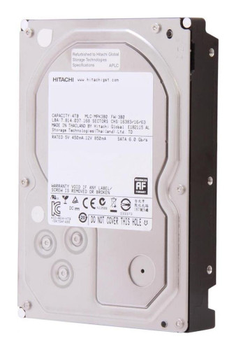 Hitachi Deskstar H3D40006472SE 4TB 7200rpm SATA 6Gbps 3.5in Hard Drive
