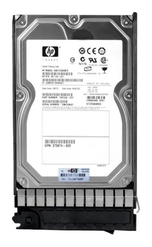 HP 432342-B21 750GB 7200rpm SATA 1.5Gbps 3.5in Hard Drive