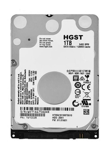 Hitachi Travelstar 0J30783 1TB 5400rpm SATA 6Gbps 512e 2.5in Hard Drive