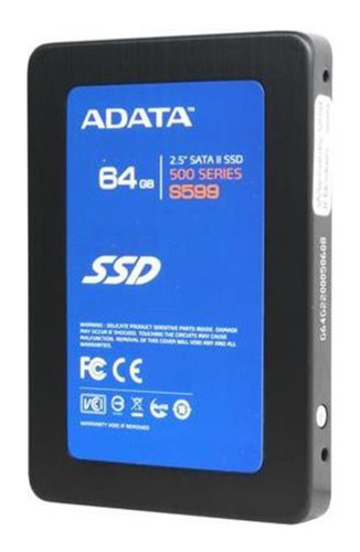 AS599S-64GM-C ADATA 64GB SATA Solid State Drive