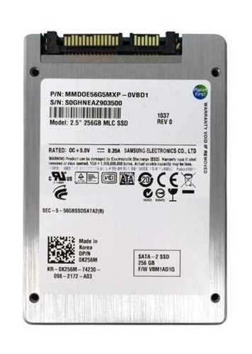 0D1-DEL Dell 256GB SATA Solid State Drive