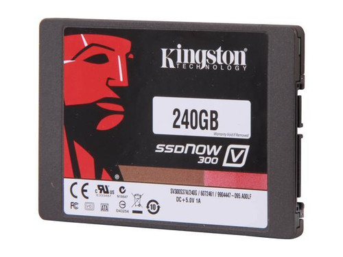 Kingston SV300S3D7-240G 240GB 2.5" SATA 6Gbps Solid State Drive