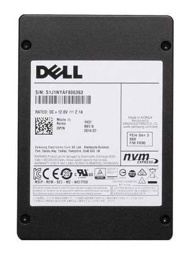 401-ABFK Dell 3.2TB PCI Express NVMe U.2 SSD