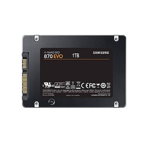 Samsung 870 EVO MZ-77E1T0E 1TB 2.5" SATA 6Gbps Solid State Drive