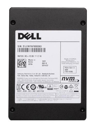 9H31J Dell 2TB NVMe Solid State Drive