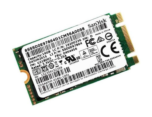 736774-001 HP 16GB M.2 2242 SATA SSD
