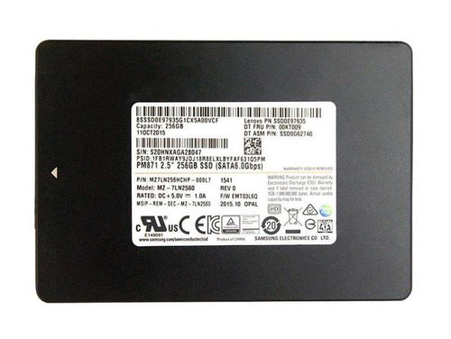 0C19810 Lenovo 256GB SATA Solid State Drive