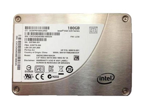 68Y7769 IBM 256GB SATA Solid State Drive