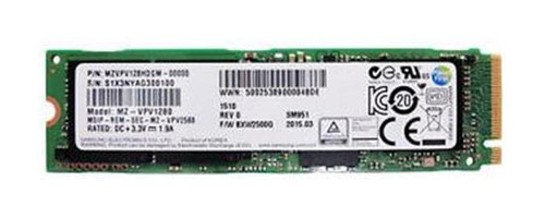 MZVLV128HCGR Samsung PM951 128GB NVMe M.2 2280 SSD