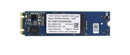 MEMPEK1W032GAXT Intel Optane 32GB NVMe M.2 2280 SSD