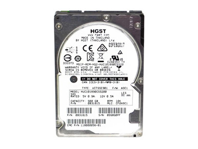HGST Hitachi 0B31815 900GB 10K RPM 2.5" SAS 12Gbps Hard Drive ...