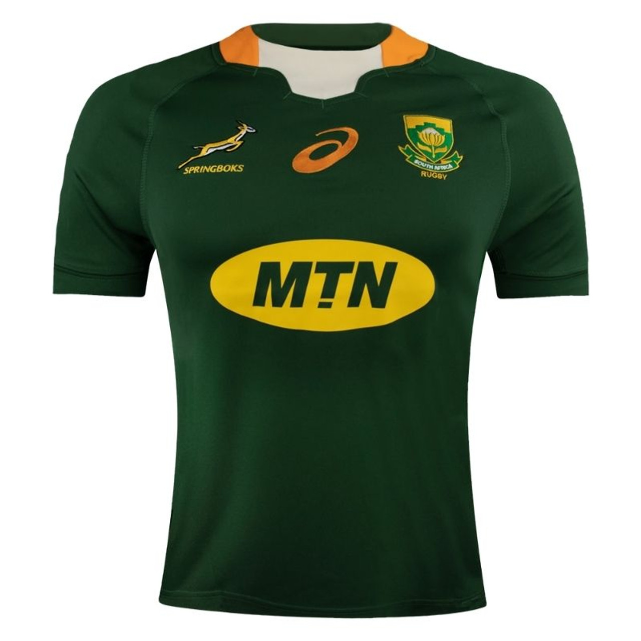Asics South Africa Rugby Jersey - Green