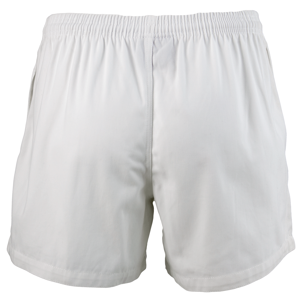 Gilbert Kiwi Pro Rugby Shorts White on sale at Rugby City 14.99