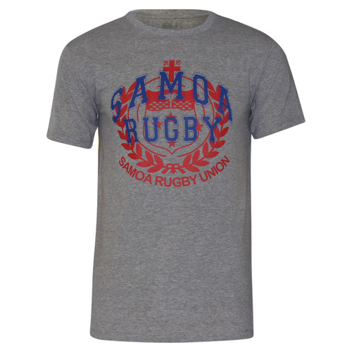 Samoa Union Premier Supporter T-Shirt (Gray) | Rugby City