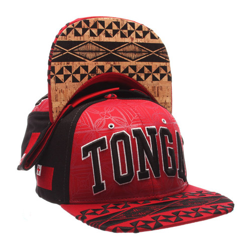 Tonga Adjustable Hat by Zephyr.

Dedicated to the proud people of Polynesia. Authentic tribal art done by Tongan artist Sifa Heimuli of C4DZYNZ.