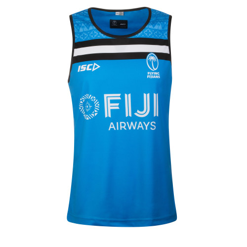 ISC Fiji 2019/20 Players Rugby Training Singlet - Blue