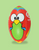 Optimum Cartoon Rugby Ball - Parrot