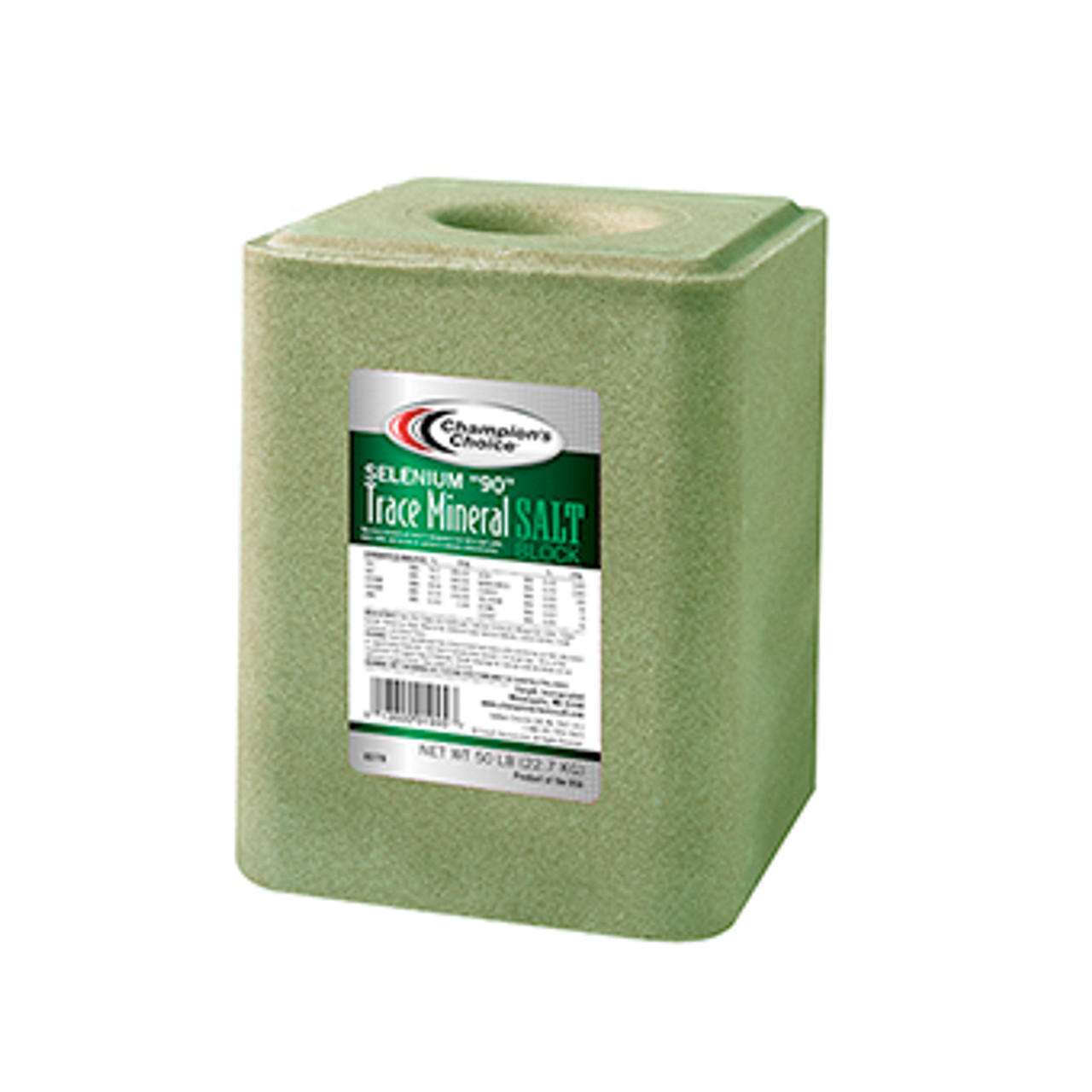 Selenium 90 Trace Mineral Salt 50 Lb Block Surry General Store