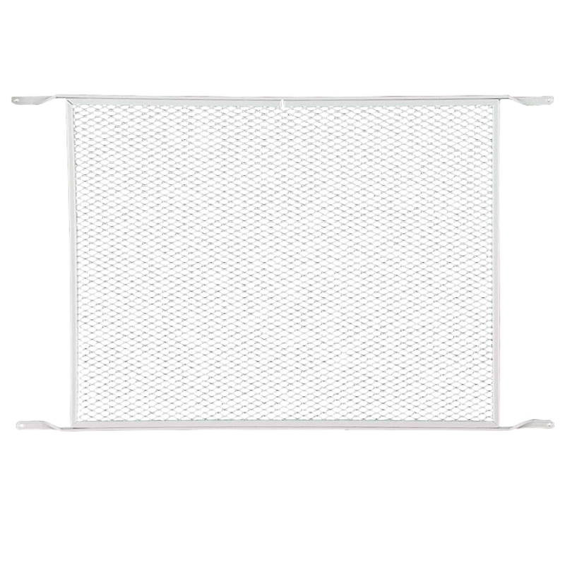 Screen Door Grill Aluminum White 20.38" Wide x 301/4" High Surry
