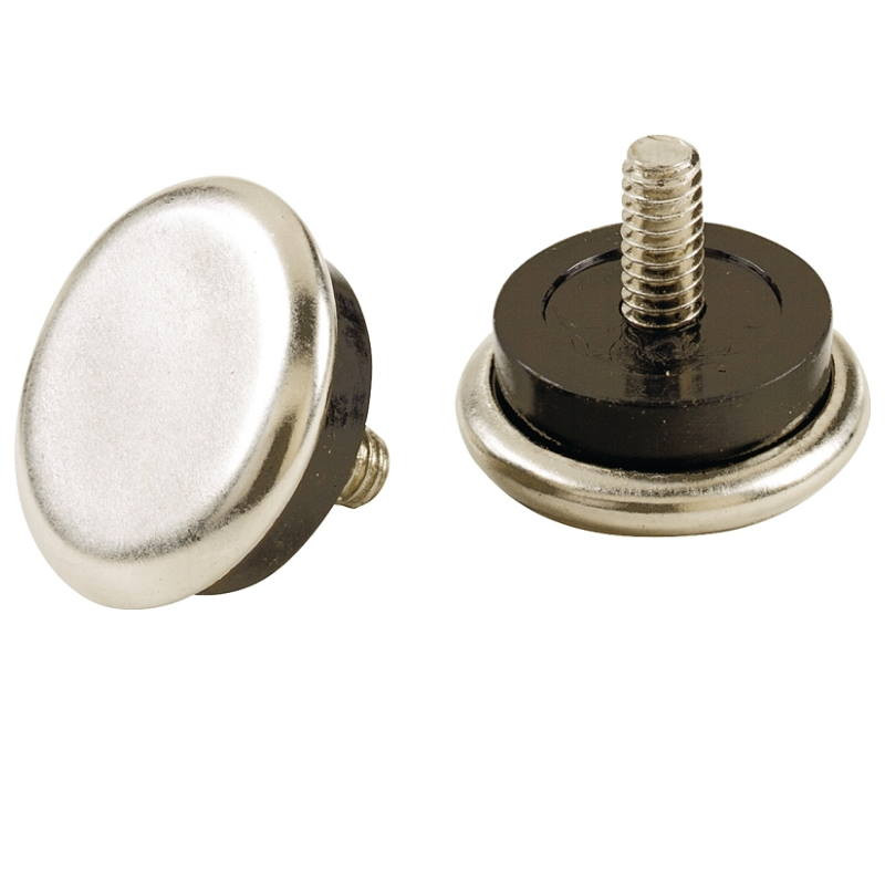 Furniture Glide 7/8" Threaded Stem 1/2" Long 4 Pack Surry General