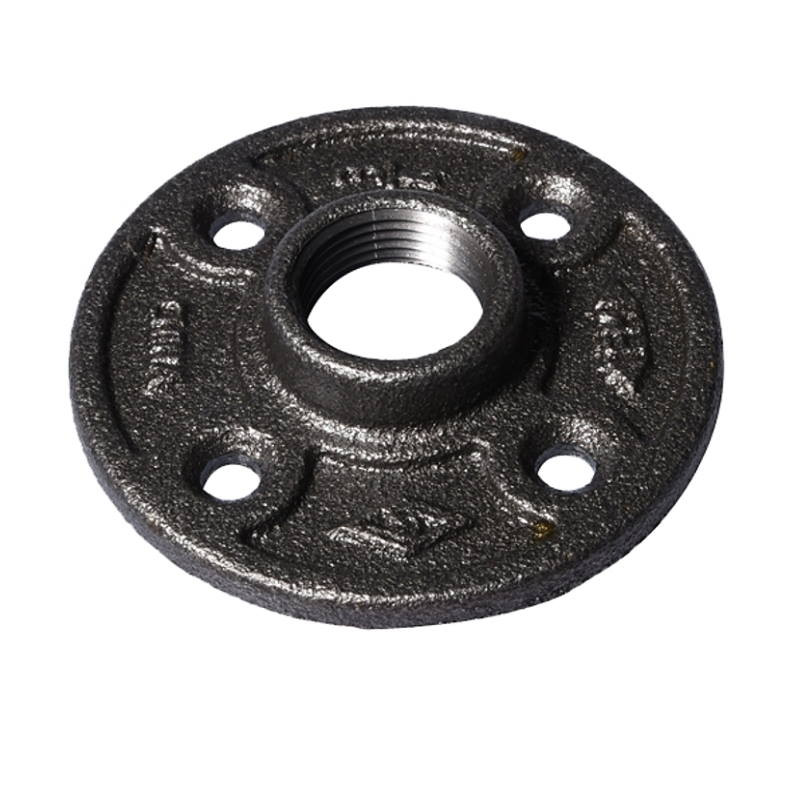 Black Pipe- Fittings- 2"- Floor Flange - Surry General Store