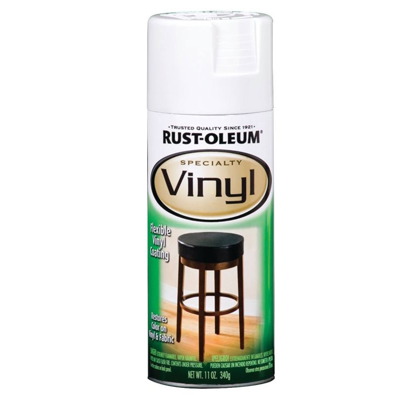 RustOleum Vinyl Spray Paint White 11 Oz Gloss Surry General Store