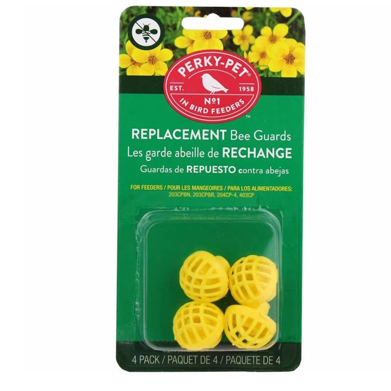 Hummingbird Feeder Replacement Bee Guards 4 Pack Surry General Store