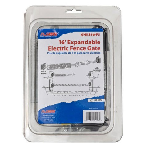 Electric Fence Gate Kit Spring Expandable Surry General Store