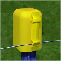 Electric Fence TPost Cap Polytape Insulator 10 Pack Surry General