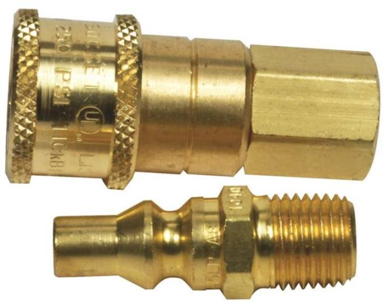 Propane/Natural Gas Line Quick Connect 1/4" MPTFPT Surry General Store