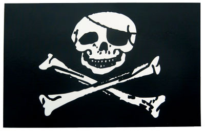 Jolly Rodger Flag- 3'X 5' - Surry General Store