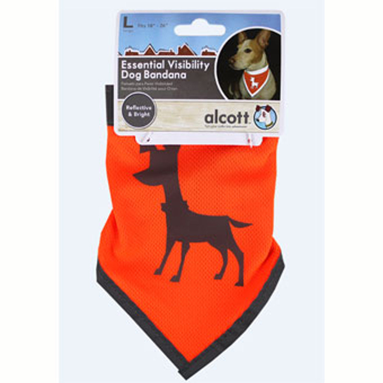 dog bandana orange