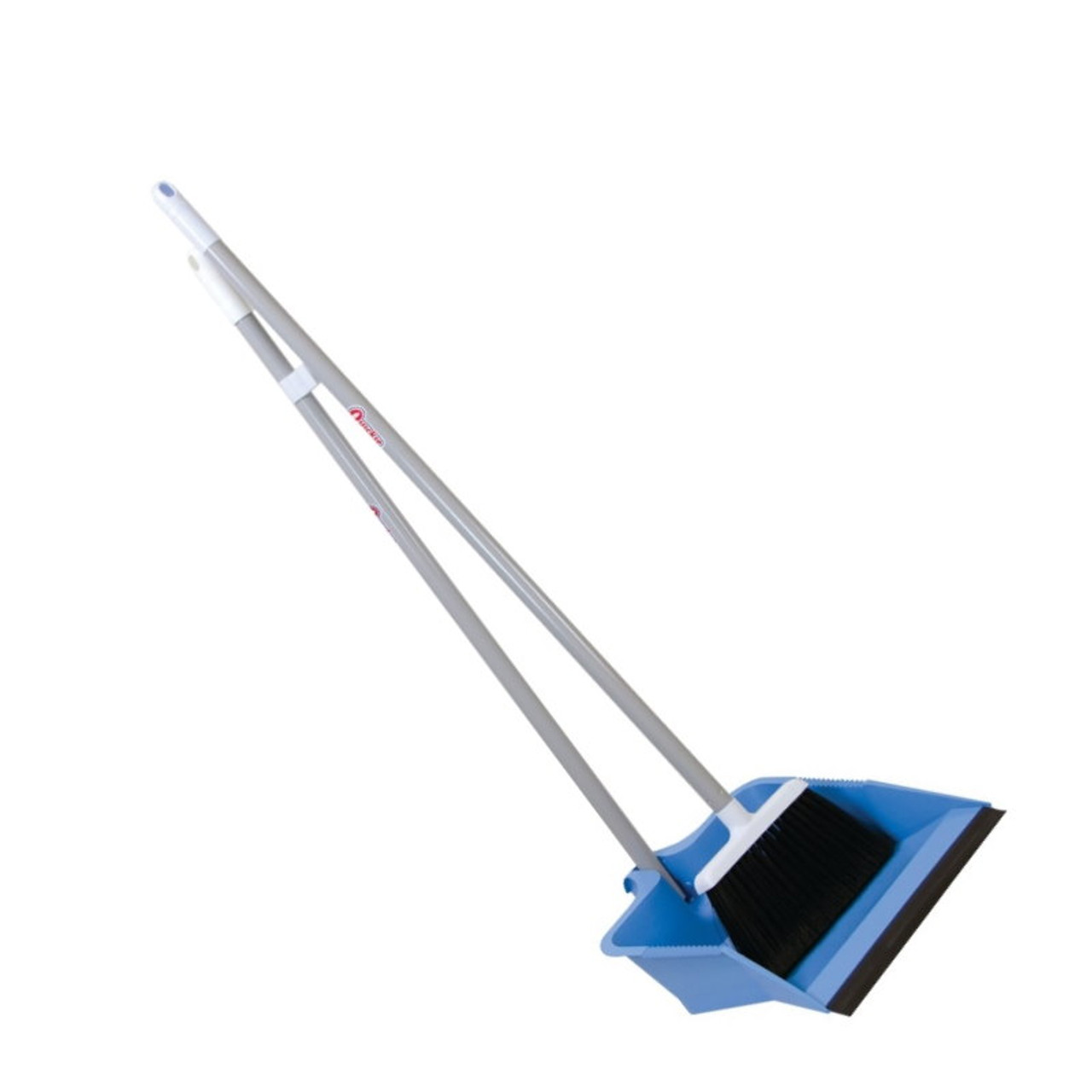 Quickie Flip-Lock Dust Pan & Lobby Broom