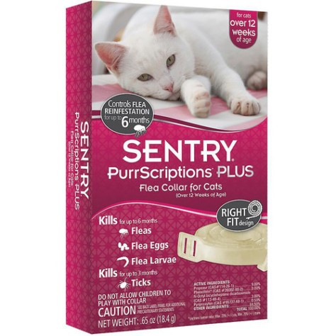 sentry flea and tick collar