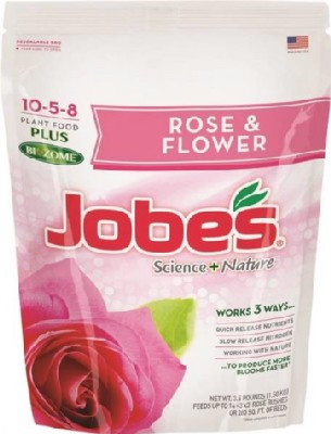 Jobes Organic Rose & Flower Fertilizer 343 4 Lbs Surry General
