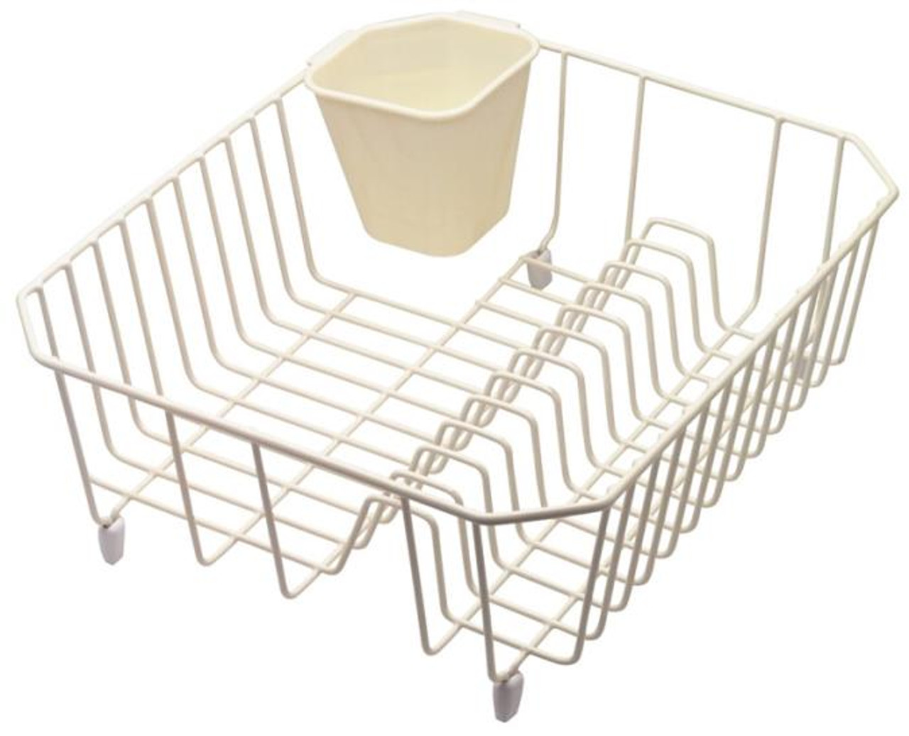 Dish Drainer Rack- 14.31 x 12.49 x 5.39- Bisque - Surry General Store