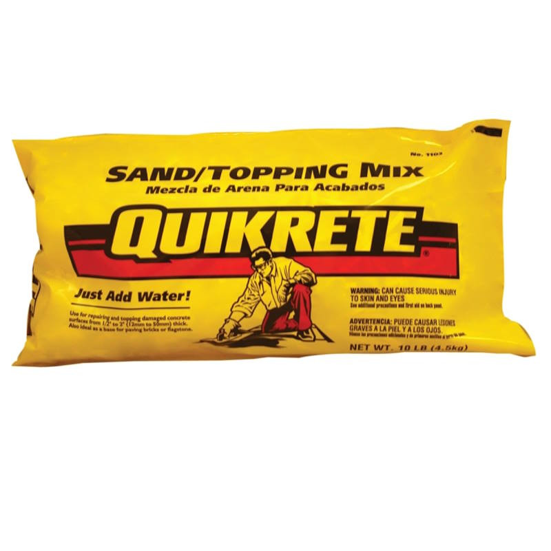 Quikrete- Sand Topping Mix- 10 Lb - Surry General Store