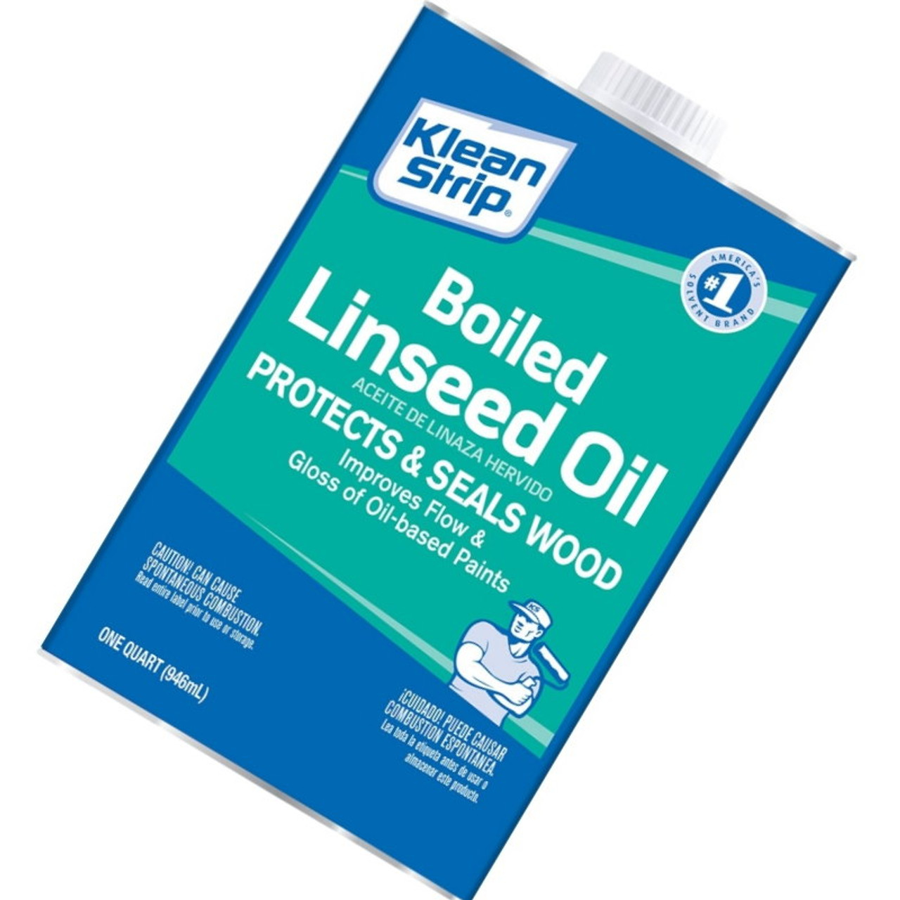 Pure Boiled Linseed Oil - 1 Gallon - Linseed Oil for Wood