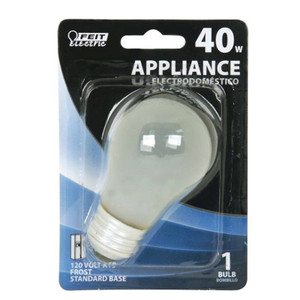 Incandescent Bulb- Appliance Bulb- A-15- Frosted- 40 Watt