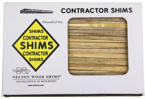 Nelson- CSBP56 Red Cedar Wood Shims- 8" x 1-1/2"- 56 Pack