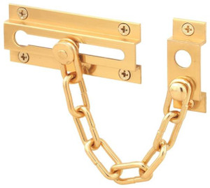 Chain Door Guard- Solid Brass