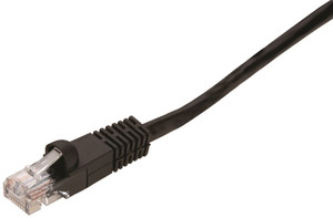 Network Cable- 5e Rated- 50'- Black