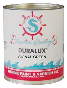 Marine Paint- Duralux- Signal Green- Gloss- Quart