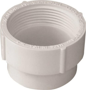 PVC DWV- 2"- Cleanout Adapter